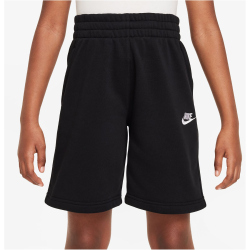 NIKE Sportswear Club Fleece French Terry Shorts Kinder 010 - black/white XL (158-170 cm)