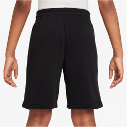 NIKE Sportswear Club Fleece French Terry Shorts Kinder 010 - black/white XL (158-170 cm)