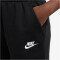 NIKE Sportswear Club Fleece Jogginghose Kinder 010 - black/white XS (122-128 cm)