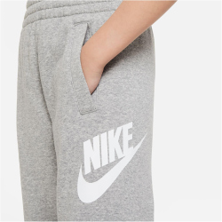 NIKE Club Fleece Jogginghose Kinder 063 - dk grey heather/base grey/white L (147-158 cm)