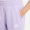NIKE Sportswear Club Fleece 5" French Terry Shorts M&auml;dchen 515 - hydrangeas/hydrangeas/white S (128-137 cm)