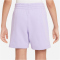 NIKE Sportswear Club Fleece 5" French Terry Shorts M&auml;dchen 515 - hydrangeas/hydrangeas/white S (128-137 cm)