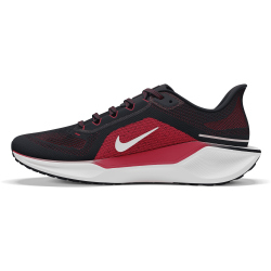 NIKE Pegasus 41 Laufschuhe Herren 003 - black/white-fire red 39