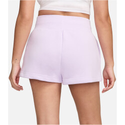 NIKE Sportswear Phoenix lockere High-Waist Fleece Sweatshorts Damen 511 - violet mist/sail XS