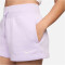 NIKE Sportswear Phoenix lockere High-Waist Fleece Sweatshorts Damen 511 - violet mist/sail XS