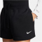 NIKE Sportswear Phoenix lockere High-Waist Fleece Sweatshorts Damen 010 - black/sail XS