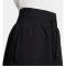 NIKE Sportswear Phoenix lockere High-Waist Fleece Sweatshorts Damen 010 - black/sail XS