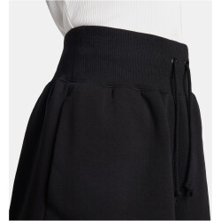 NIKE Sportswear Phoenix lockere High-Waist Fleece Sweatshorts Damen 010 - black/sail L