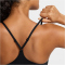 NIKE Indy Light Support Padded Adjustable Sport-BH Damen 010 - black/black XS