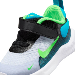 NIKE Revolution 7 Baby-Sneaker 005 - black/green strike-football grey 17