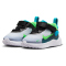 NIKE Revolution 7 Baby-Sneaker 005 - black/green strike-football grey 17