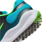 NIKE Revolution 7 Road Laufschuhe Kinder 005 - black/green strike-football grey 37.5