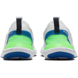 NIKE Free Run Flyknit Next Nature Laufschuhe Herren 104 - white/black-platinum tint-star blue 40