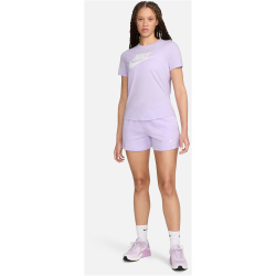 NIKE Sportswear Essentials Logo T-Shirt Damen 545 - violet mist/white XS