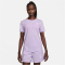 NIKE Sportswear Club Essentials T-Shirt Damen 511 - violet mist/white L