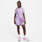NIKE Sportswear Club Essentials T-Shirt Damen 511 - violet mist/white L