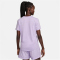 NIKE Sportswear Club Essentials T-Shirt Damen 511 - violet mist/white L