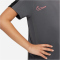 NIKE Dri-FIT Academy23 kurzarm Fu&szlig;ball Trainingsshirt Kinder 069 - iron grey/black/sunset pulse XL (158-170 cm)