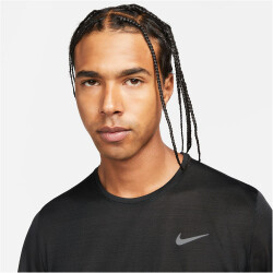 NIKE Dri-FIT Miler kurzarm Laufshirt Herren 010 -...
