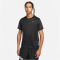 NIKE Dri-FIT Miler kurzarm Laufshirt Herren 010 - black/reflective silv S