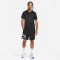 NIKE Dri-FIT Miler kurzarm Laufshirt Herren 010 - black/reflective silv M