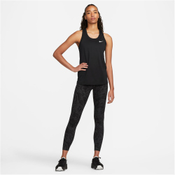 NIKE Dri-FIT Racerback Tanktop Damen 010 - black/white XS