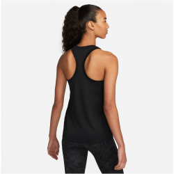 NIKE Dri-FIT Racerback Tanktop Damen 010 - black/white XS