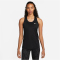 NIKE Dri-FIT Racerback Tanktop Damen 010 - black/white XS
