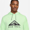 NIKE Dri-FIT Trail Pullover Trailrunning Hoodie Herren 376 - vapor green/vapor green/black M