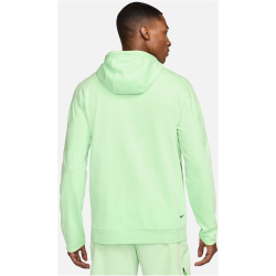 NIKE Dri-FIT Trail Pullover Trailrunning Hoodie Herren 376 - vapor green/vapor green/black L