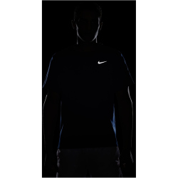 NIKE Dri-FIT UV Miler kurzarm Laufshirt Herren 481 - game royal/midnight navy/reflective silv XXL