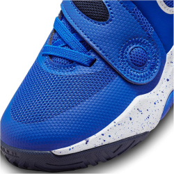 NIKE Team Hustle D 11 Sneaker Kinder 400 - hyper royal/white-obsidian-white 27.5