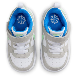 NIKE Court Borough Low Recraft Baby-Sneaker 005 - lt iron ore/vapor green-white-photo blue 22
