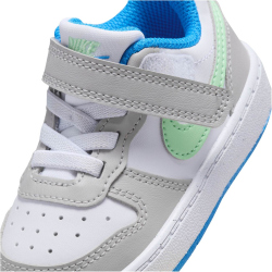 NIKE Court Borough Low Recraft Baby-Sneaker 005 - lt iron ore/vapor green-white-photo blue 22