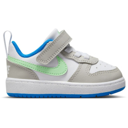 NIKE Court Borough Low Recraft Baby-Sneaker 005 - lt iron ore/vapor green-white-photo blue 23.5