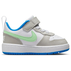 NIKE Court Borough Low Recraft Baby-Sneaker 005 - lt iron ore/vapor green-white-photo blue 23.5