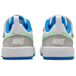 NIKE Court Borough Low Recraft Baby-Sneaker 005 - lt iron ore/vapor green-white-photo blue 23.5