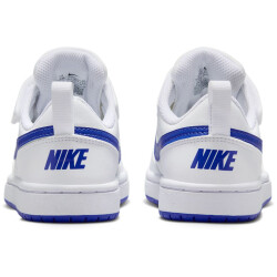 NIKE Court Borough Low Recraft Sneaker Jungen 110 - white/hyper royal 31
