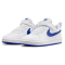 NIKE Court Borough Low Recraft Sneaker Jungen 110 - white/hyper royal 35