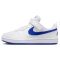 NIKE Court Borough Low Recraft Sneaker Jungen 110 - white/hyper royal 35