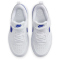 NIKE Court Borough Low Recraft Sneaker Jungen 110 - white/hyper royal 35