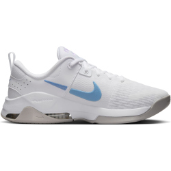NIKE Air Zoom Bella 6 Fitnessschuhe Damen 106 - white/lt armory blue-lt iron ore 40.5