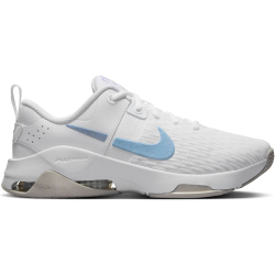 NIKE Air Zoom Bella 6 Fitnessschuhe Damen 106 - white/lt armory blue-lt iron ore 40.5