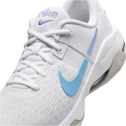 NIKE Air Zoom Bella 6 Fitnessschuhe Damen 106 - white/lt armory blue-lt iron ore 40.5