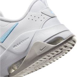 NIKE Air Zoom Bella 6 Fitnessschuhe Damen 106 - white/lt armory blue-lt iron ore 40.5