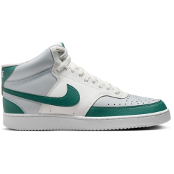 NIKE Court Vision Next Nature Mid-Top Sneaker Herren 102 - summit white/bicoastal-pure platinum 38.5