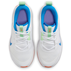 NIKE Omni Multi-Court Hallenschuhe Kinder 107 - white/photo blue-vapor green 36.5