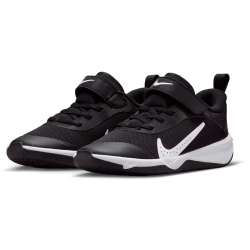 NIKE Omni Multi-Court Hallenschuhe Kinder 002 - black/white 28