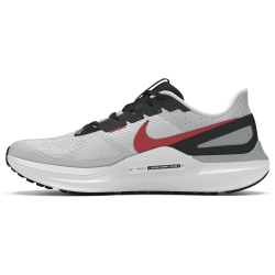 NIKE Structure 25 Laufschuhe Herren 106 - white/fire red-black-lt smoke grey 40