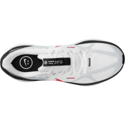 NIKE Air Zoom Structure 25 Laufschuhe Herren 106 - white/fire red-black-lt smoke grey 47